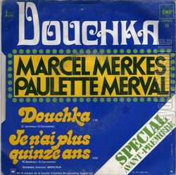 [Pochette de Douchka (Marcel MERKS et Paulette MERVAL) - verso]