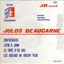 [Pochette de Contrebasse (Julos BEAUCARNE) - verso]