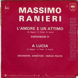 [Pochette de L’amore  un attimo (Massimo RANIERI) - verso]