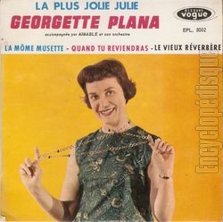 [Pochette de La plue jolie Julie (Georgette PLANA)]