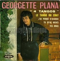 [Pochette de 4 tangos (Georgette PLANA)]