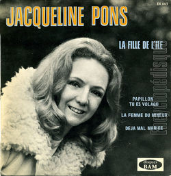 [Pochette de La fille de l’ile (Jacqueline PONS)]