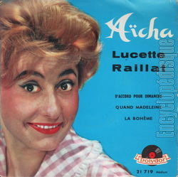 [Pochette de Acha (Lucette RAILLAT)]