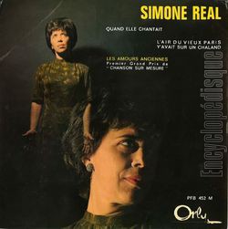 [Pochette de Quand elle chantait (Simone RAL)]