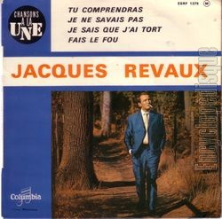 [Pochette de Tu comprendras (Jacques REVAUX)]