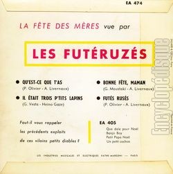 [Pochette de Bonne fte maman (Les FUTRUZS) - verso]