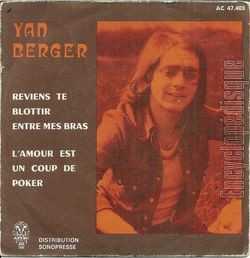 [Pochette de Reviens te blottir entre mes bras (Yan BERGER)]