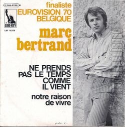 [Pochette de Ne prends pas le temps comme il vient (Marc BERTRAND)]