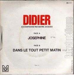 [Pochette de Josphine (DIDIER (2)) - verso]