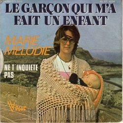 [Pochette de Le garon qui m’a fait un enfant (Marie MLODIE) - verso]