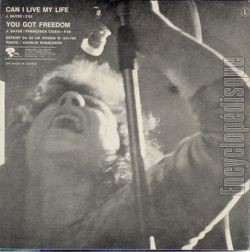 [Pochette de Can I live my life (Jol DAYD) - verso]