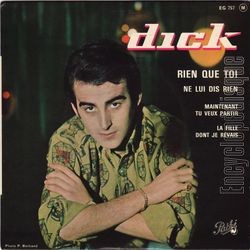 [Pochette de Rien que toi (Dick RIVERS)]