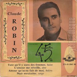 [Pochette de Tant qu’il y aura des femmes (Claude ROBIN)]