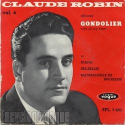 [Pochette de Gondolier (Claude ROBIN)]