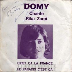 [Pochette de Domy chante Rika Zara (DOMY (2))]