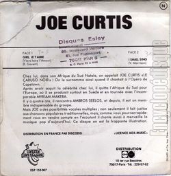 [Pochette de Viens faire l’amour (girl, je t’aime) (Joe CURTIS) - verso]