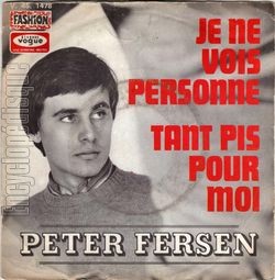 [Pochette de Je ne vois personne (Peter FERSEN)]