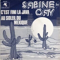 [Pochette de C’est fini la java (Sabine CAY)]