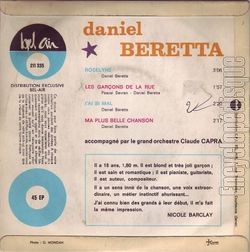 [Pochette de Roselyne (Daniel BERETTA) - verso]