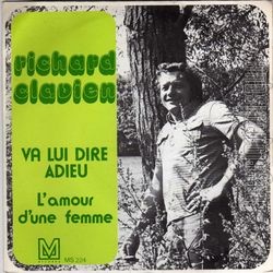 [Pochette de Va lui dire adieu (Richard CLAVIEN)]