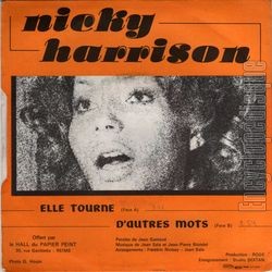 [Pochette de Elle tourne (Nicky HARRISON) - verso]