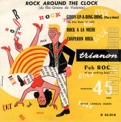 [Pochette de Rock around the clock (Peb ROC et ses ROCKING BOYS)]