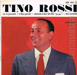 [Pochette de Sur la piazzetta (Tino ROSSI)]