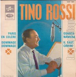 [Pochette de Paris en colre (Tino ROSSI)]