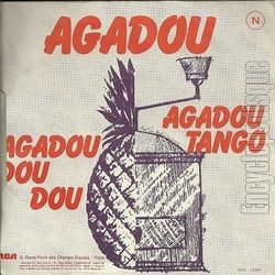 [Pochette de Agadou dou dou (AGADOU) - verso]