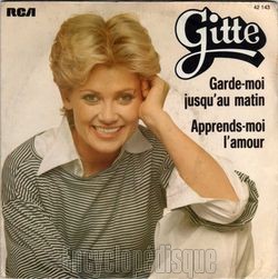 [Pochette de Garde-moi jusqu’au matin (GITTE)]