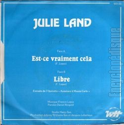 [Pochette de Est-ce vraiment cela ? (Julie LAND) - verso]