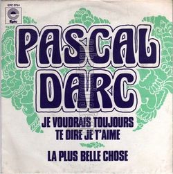 [Pochette de Je voudrais toujours te dire je t’aime (Pascal DARC)]