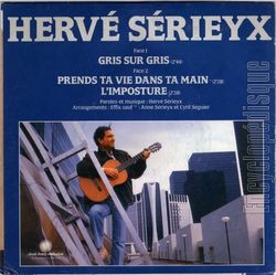 [Pochette de Gris sur gris (Herv SRIEYX) - verso]