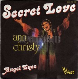 [Pochette de Secret love (Ann CHRISTY)]