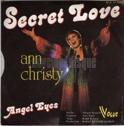 [Pochette de Secret love (Ann CHRISTY) - verso]