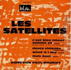 [Pochette de C’est bien mieux comme a (Les SATELLITES)]