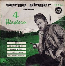 [Pochette de 4 western (Serge SINGER)]