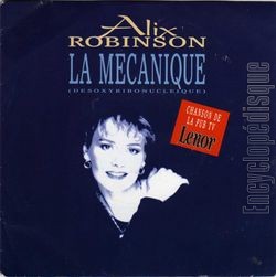 [Pochette de La mcanique (Alix ROBINSON)]