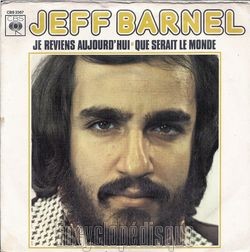 [Pochette de Je reviens aujourd’hui (Jeff BARNEL)]