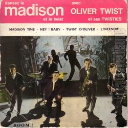 [Pochette de Dansez le madison (Oliver TWIST et ses TWISTIES)]