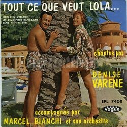 [Pochette de Tout ce que veut Lola… (Denise VARNE et Marcel BIANCHI)]