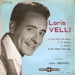 [Pochette de La plus belle du monde (Loris VELLI)]