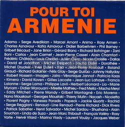 [Pochette de Pour toi Armnie (AZNAVOUR POUR L’ARMNIE)]