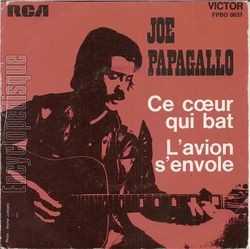 [Pochette de Ce cœur qui bat (Joe PAPAGALLO)]