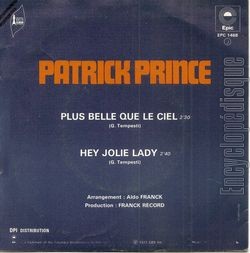 [Pochette de Plus belle que le ciel (Patrick PRINCE) - verso]