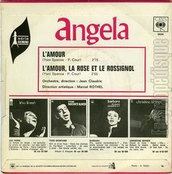 [Pochette de L’amour (ANGELA) - verso]