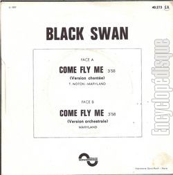 [Pochette de Come fly me (BLACK SWAN) - verso]