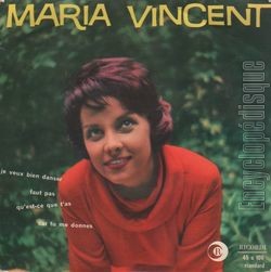 [Pochette de Je veux bien danser (Maria VINCENT)]