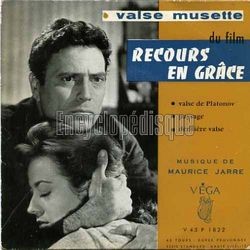 [Pochette de Recours en grce (Maurice JARRE)]