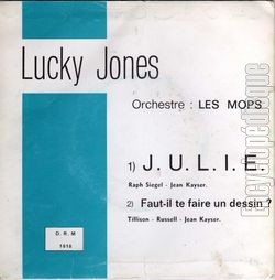 [Pochette de J.U.L.I.E (Lucky JONES) - verso]